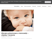 Tablet Screenshot of dzieciennik.pl